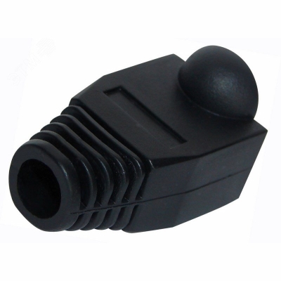 Колпачок изолирующий для разъемов RJ-45, черный 05-1210