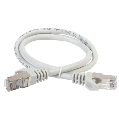 Коммутационный шнур (патч-корд), кат.6 FTP, LSZH, 2м, серый PC01-C6FL-2M