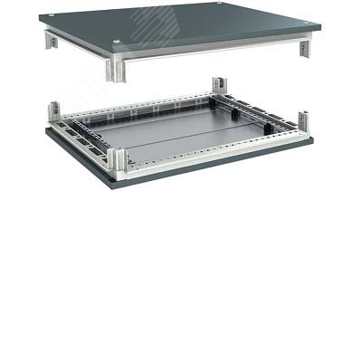 Комплект крыша и основание, для шкафов CQE, 1000 x 400 мм R5RKTB104