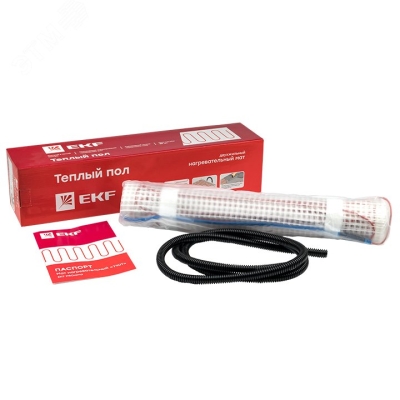 Комплект "Теплый пол" (мат) двухжил. 300Вт 2кв.м "Уют" PROxima nm2-300-2