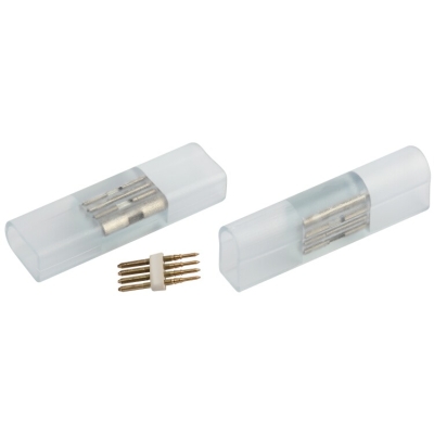 Коннектор ЭРА LS-connector-220-neon _RGB(кр.1шт)