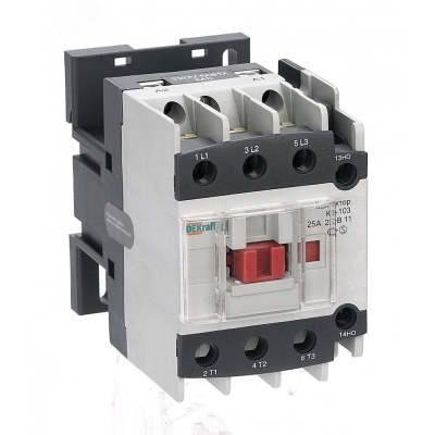 Контактор КМ-103 25А кат. 220В AC 1НО+1НЗ AC-3 22118DEK