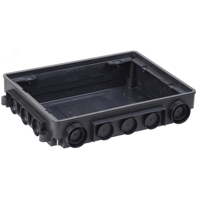 Коробка напольная ONFLOOR 12 модулей KNU-12-PA-9011