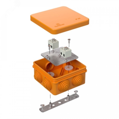 Коробка огнестойкая ОП Е15-Е120 80х80х40 40-0210-FR1.5-4 40-0210-FR1.5-4