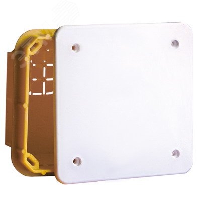 Коробка ответвительная прямоуг. для твердых стен, IP40, 118х96х50мм 59362