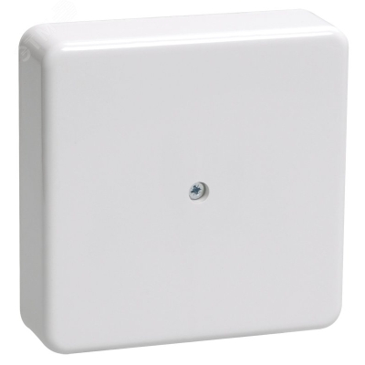 Коробка распаячная ОП 100х100х29 IP20 KM41219 (6 клем. 6кв.мм) бел. UKO10-100-100-029-K01