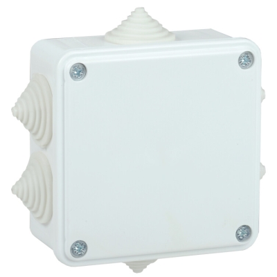 Коробка расп. КМ для о/п 100х100х45мм IP44 6 вв. белая UKO11-100-100-045-K01-44