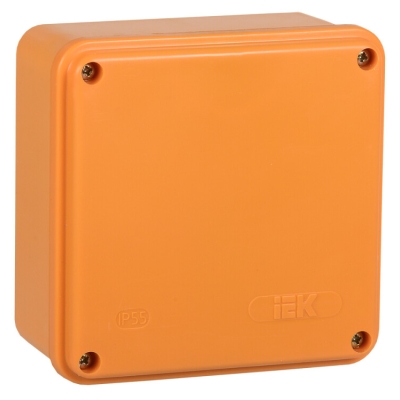 Коробка расп. огн. ПС 100х100х50мм 6P 4мм2 IP44 гл. с. UKF20-100-100-050-6-4-09
