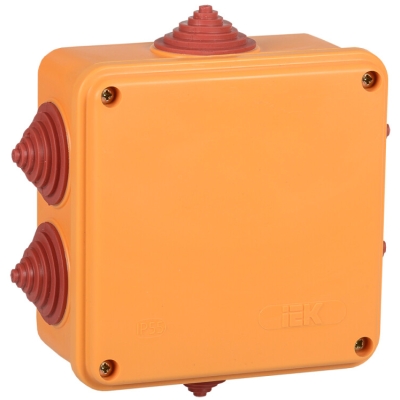 Коробка расп. огн. ПС 100х100х50мм 6P 6мм2 IP55 6 вв. UKF30-100-100-050-6-6-09