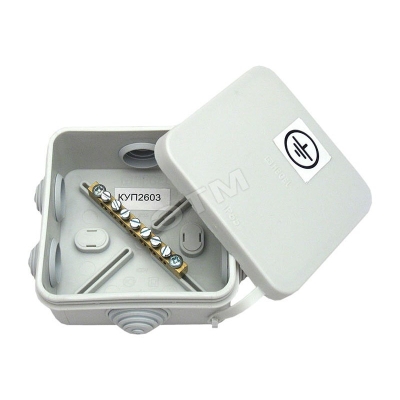 Коробка распределительная ОП 85х85х40мм IP55 (ШДУП) КУП2603-И