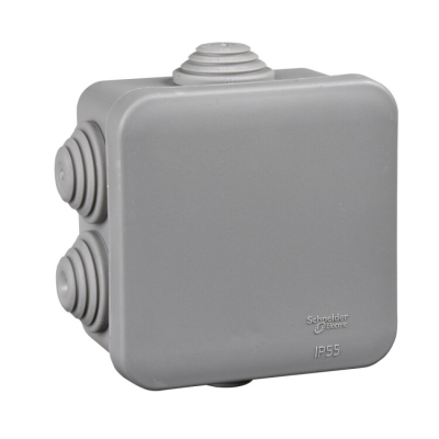 КОРОБКА РАСПРЕДЕЛИТЕЛЬНАЯ ОТКРЫТОЙ УСТАНОВКИ 70X70X40, IP55, 6 сальников DIY C2 IMT350901