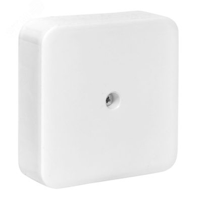 Коробка разветвительная KMP-030-030 наружная (75х75х26) белая PROxima plc-kmr-030-030