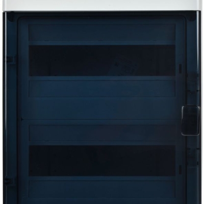 Корпус пластиковый КМПн-24 IP65 черн. прозр. дверь TEKFOR TF5-KP72-N-24-65-K03-K02
