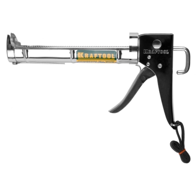 KRAFTOOL 320 мл, полукорпусной пистолет для герметика (06671)