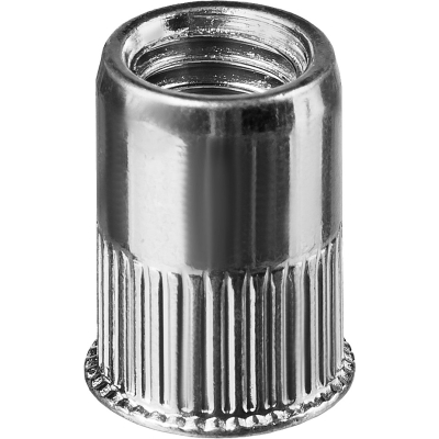 KRAFTOOL Nut-R, М10, уменьш. бортик, 150 шт, резьбовые заклепки стальные с насечками (311708-10)