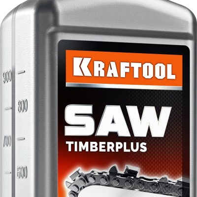 KRAFTOOL TimberPlus, 1 л, цепное полусинтетическое масло для бензо и электропил (41520-1)