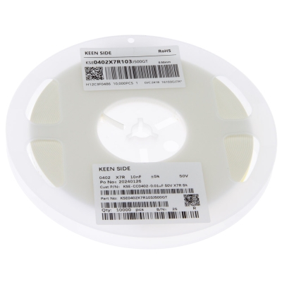 KSE-CC0402-0.01uF 50V X7R 5%