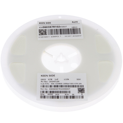 KSE-CC0603-1000pF 50V X7R 10%