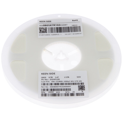 KSE-CC0805-1000pF 50V X7R 10%