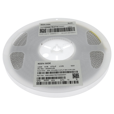 KSE-CC1206-0.47uF 50V X7R 10%