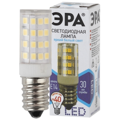Лампочка светодиодная ЭРА STD LED T25-5W-CORN-840-E14 E14 / Е14 5Вт нейтральный белый свет(кр.1шт)