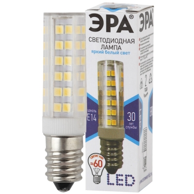 Лампочка светодиодная ЭРА STD LED T25-7W-CORN-840-E14 E14 / Е14 7Вт нейтральный белый свет(кр.1шт)
