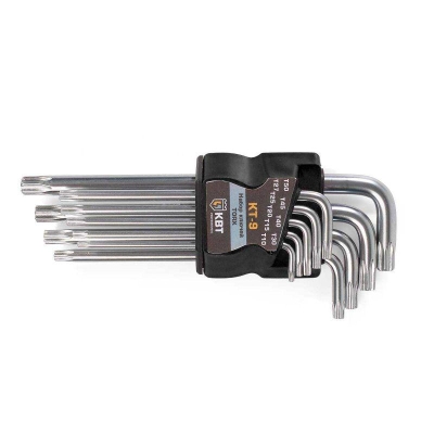 Набор ключей TORX КТ-9 (Т10-Т50) серия KBT-PROFESSIONAL