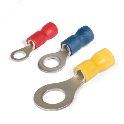 Наконечник кабельный кольцевой изолированный НКИ 6.0-6 серия ПРОФИ