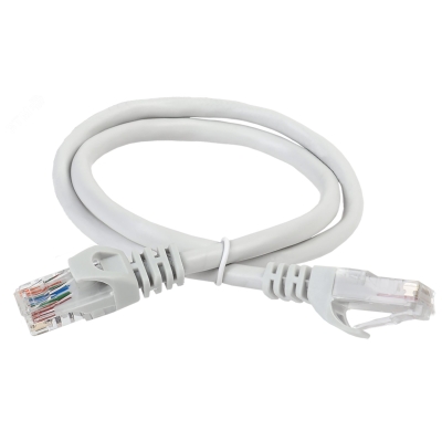 Патч-корд категория 5Е UTP 0.5м серый PC01-C5EU-05M