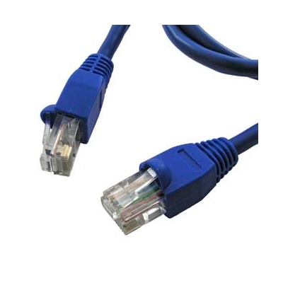 Патчкорд RJ45 1м синий