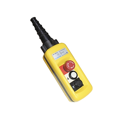 ПКТ-22Б У2, IP65, 2 скорости, кнопка БЛОКИРОВКА с фиксацией (красная), вверх, вниз, 4NO (ЭТ)