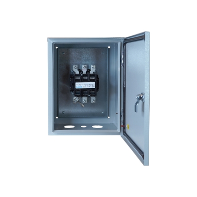 ПМ12-125110 У2 В, 220В, 2з+2р, 125А, нереверс., б/реле, в корпусе 400х300х220, без кнопок, IP54 (ЭТ)