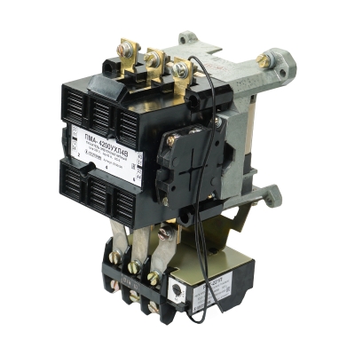 ПМА-4200 УХЛ4 В, 380В, 2з+2р, 63А, нереверсивный, с реле РТТ-221П 53,5-63,0А, IP00 (ЭТ)