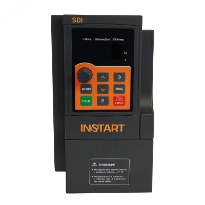 Преобразователь частоты SDI-G0.75-2B 0.75кВт, 4.7А, 1Ф, 220В-15%, 50Гц/60Гц, IP20, с панелью управления 00030200