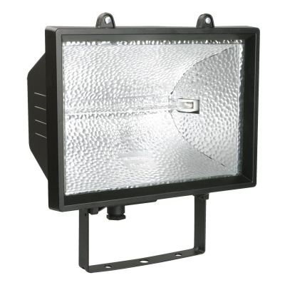 Прожектор ИО1000 галоген. черный IP54 LPI01-1-1000-K02