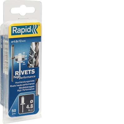 RAPID 4.8 х 12 мм, 50 шт, алюминиевая заклепка (5000388)