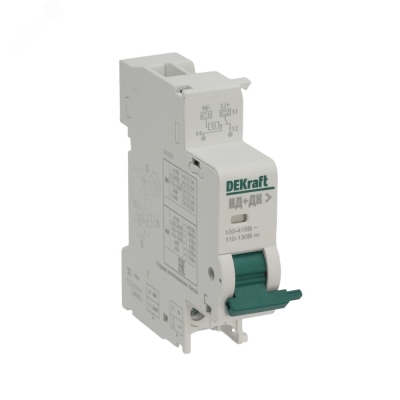 Расцепитель независимый с доп. контактом 220В для ВА-101 нов. 18102DEK