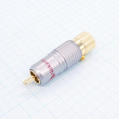 RCA280 Gold штырь RG213