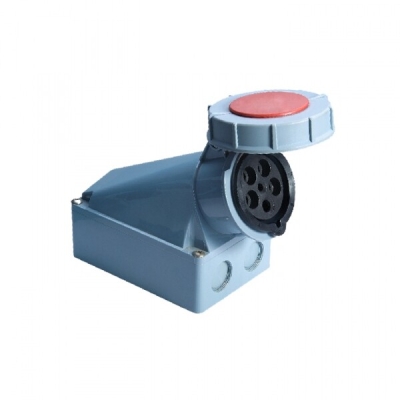 Розетка стационарная наружная 1452 3Р+РЕ+N 125А 380В IP67 PROxima ps-1452-125-380