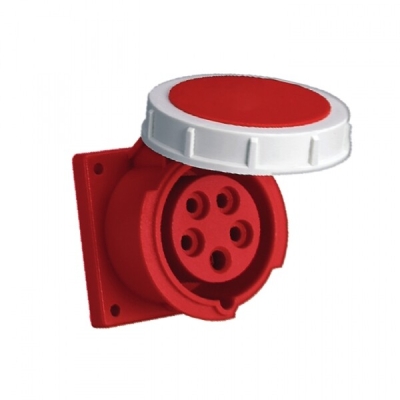 Розетка стационарная внутренняя 3252 3Р+РЕ+N 32А 380В IP67 PROxima ps-3252-32-380