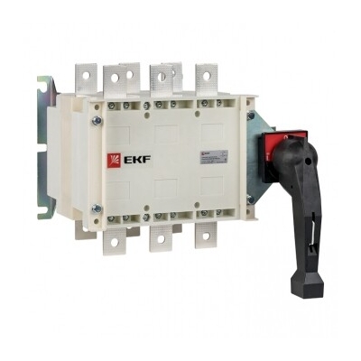 Рубильник-переключатель 630A 3P c рукояткой управления для прямой установки PowerSwitch PROxima pscs-630-3