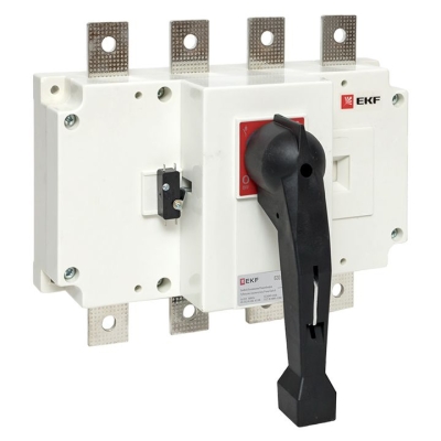 Рубильник-выключатель 630A 4P c рукояткой управления для прямой установки PowerSwitch psds-630-4