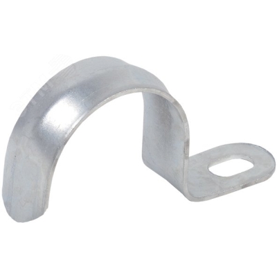 Скоба крепежная однолапковая d16-17мм метал. CMAT10-16-100