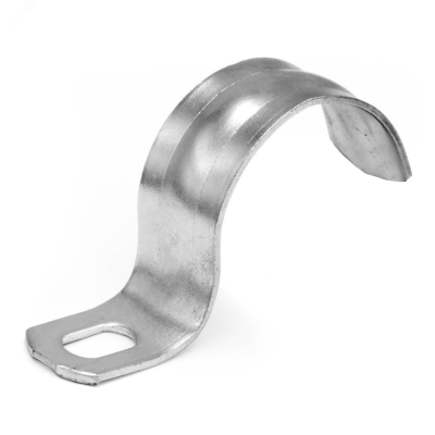 Скоба крепежная однолапковая d16мм метал. оцинк. 53341