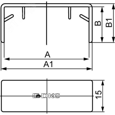 Соединение на стык для кабель-канала GM 25х17 00591
