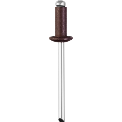 STAYER Color-FIX, 3.2 х 8 мм, шоколадно-коричневый, 50 шт, алюминиевые заклепки, Professional (3125-32-8017)