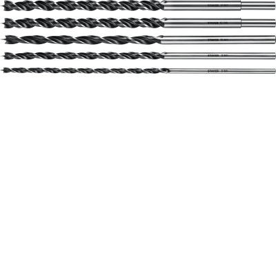 STAYER Maxdrill, 5 шт: 6-8-10-12-14 х 300 мм, набор сверл спиральных по дереву (2943-300-H5)