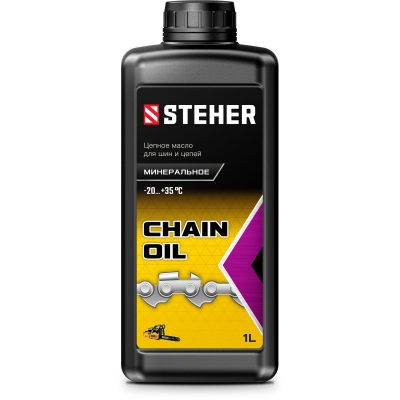 STEHER 1 л, цепное минеральное масло для бензо и электропил (76021-1)