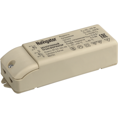Трансформатор 94 433 NT-EH-105-EN IP44 для низковольтных галогенных ламп 94433