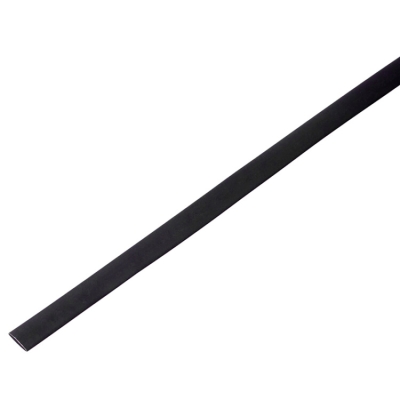 Трубка термоусаживаемая ТУТ 20,0/10,0мм, черная, упаковка 10 шт. по 1м, 55-2006